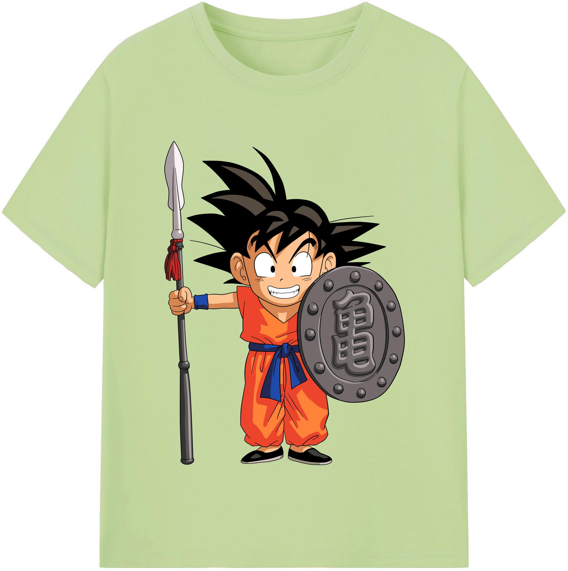 （画像用） ドラゴンボール 孫悟空（そん ごくう）Son Goku カカロット DRAGON BALL Kakarotto 綿100％半袖Tシャツ（フロントプリント）